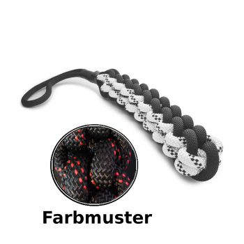 Schlepptau - L - schwarz mit roter Linie